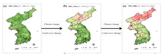 북한의 산림황폐화로 인한 토지기반 온실가스흡수기능 악화